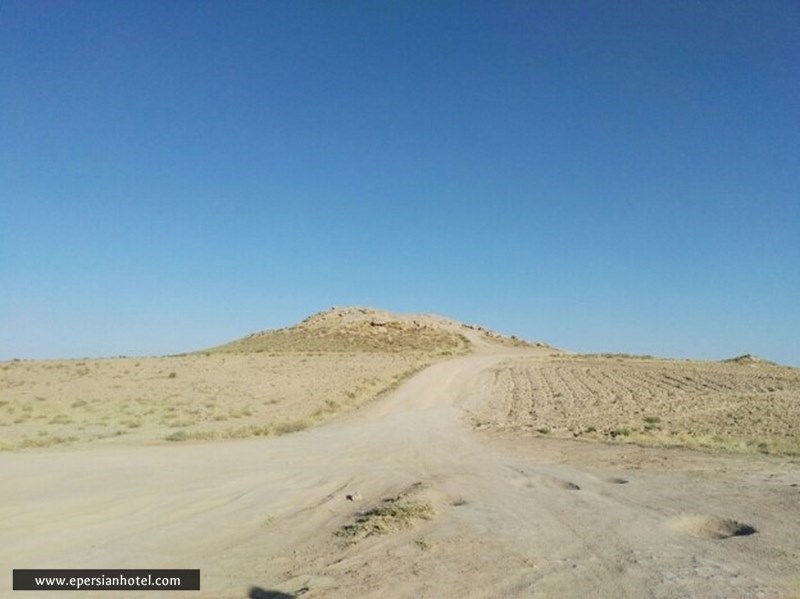 مسیر ورودی چشمه گراب مشهد